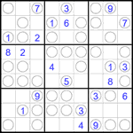 Судоку “Чет-нечет” 9х9 #292 средний