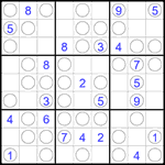 Судоку “Чет-нечет” 9х9 #293 средний