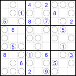 Судоку “Чет-нечет” 9х9 #286 трудный