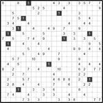 Филиппинский кроссворд #1418 “Клубника”