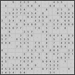 Японская мозаика #1636 “Кубик Рубика”