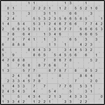 Японская мозаика #1664 “Коза”