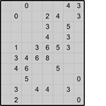 Японская мозаика #1641 “Жираф”