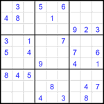 Судоку 9х9 #1999 средний