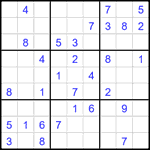 Судоку 9х9 #2013 средний
