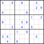 Судоку 9х9 #2002 трудный Судоку 9х9 #2002 трудный