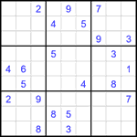 Судоку 9х9 #2006 трудный Судоку 9х9 #2006 трудный