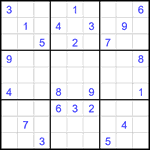 Судоку 9х9 #2014 трудный Судоку 9х9 #2014 трудный