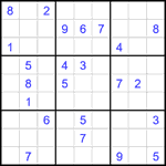 Судоку 9х9 #2015 трудный Судоку 9х9 #2015 трудный