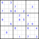 Судоку 9х9 #1959 очень трудный Судоку 9х9 #1959 очень трудный