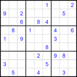 Судоку 9х9 #1984 очень трудный Судоку 9х9 #1984 очень трудный