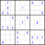 Судоку 9х9 #1986 очень трудный Судоку 9х9 #1986 очень трудный