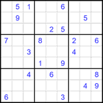 Судоку 9х9 #1992 очень трудный Судоку 9х9 #1992 очень трудный