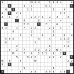 Филиппинский кроссворд #1444 “Мишка”