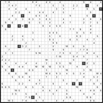 Филиппинский кроссворд #1463 “Рыбка”