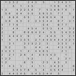 Японская мозаика #1741 “Снеговик”