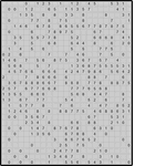 Японская мозаика #1710 “Петух”