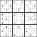 Судоку 9х9 #2067 легкий Судоку 9х9 #2067 легкий