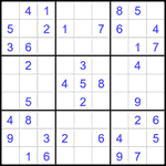 Судоку 9х9 #2108 легкий