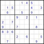 Судоку 9х9 #2022 средний Судоку 9х9 #2022 средний