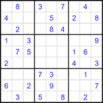 Судоку 9х9 #2035 средний Судоку 9х9 #2035 средний