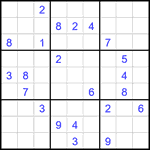 Судоку 9х9 #2025 трудный Судоку 9х9 #2025 трудный