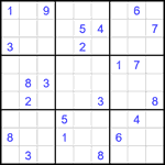 Судоку 9х9 #2026 трудный Судоку 9х9 #2026 трудный