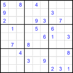 Судоку 9х9 #2017 очень трудный Судоку 9х9 #2017 очень трудный