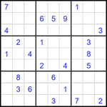 Судоку 9х9 #2019 очень трудный Судоку 9х9 #2019 очень трудный