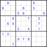 Судоку 9х9 #2020 очень трудный Судоку 9х9 #2020 очень трудный