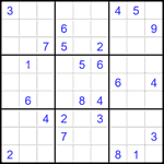 Судоку 9х9 #2022 очень трудный Судоку 9х9 #2022 очень трудный