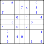 Судоку 9х9 #2025 очень трудный Судоку 9х9 #2025 очень трудный