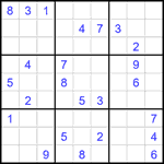 Судоку 9х9 #2026 очень трудный Судоку 9х9 #2026 очень трудный