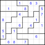 Судоку-пазл 8х8 #19 средний