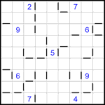 “Соседи” 9х9 #298 очень трудный