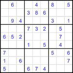 Судоку 9х9 #2118 легкий