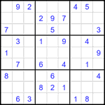 Судоку 9х9 #2103 средний