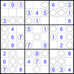 Судоку “Чет-нечет” 9х9 #299 легкий