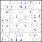 Судоку “Чет-нечет” 9х9 #302 легкий