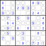 Судоку “Чет-нечет” 9х9 #304 легкий