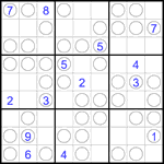 Судоку “Чет-нечет” 9х9 #294 трудный