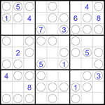 Судоку “Чет-нечет” 9х9 #297 трудный