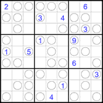 Судоку “Чет-нечет” 9х9 #290 очень трудный