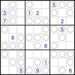 Судоку “Чет-нечет” 9х9 #292 очень трудный