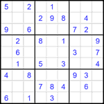 Судоку 9х9 #2171 легкий