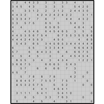 Японская мозаика #1844 “Спанчбоб”