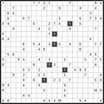 Филиппинский кроссворд #1540 “Часы”