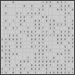 Японская мозаика #1867 “Мотоциклист”