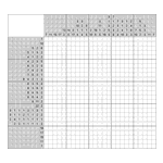 Японский кроссворд #1630 “Рубль”