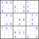 Судоку 9х9 #2218 легкий
